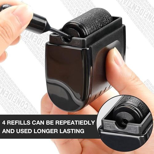 Privacy Protection  Roller Stamp