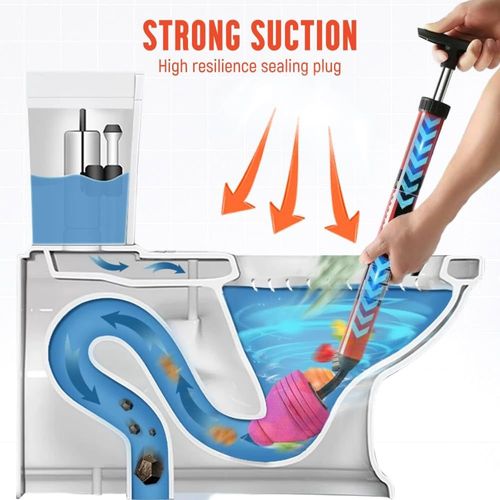 High Pressure Toilet Unblock a Shot