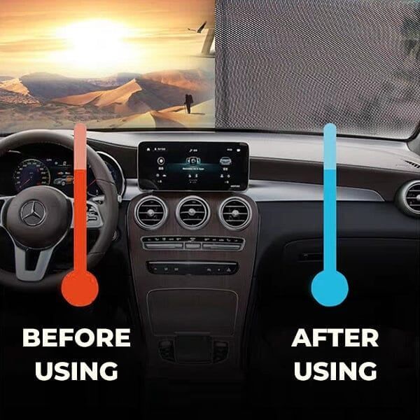 Retractable Automatic Sunshade for Car