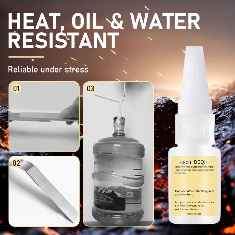 Buy 1 Get 4 !!!⏳🔥 Limited-time offer: 50% off while supplies last! 🏡Quick-drying, multi-purpose welding adhesive