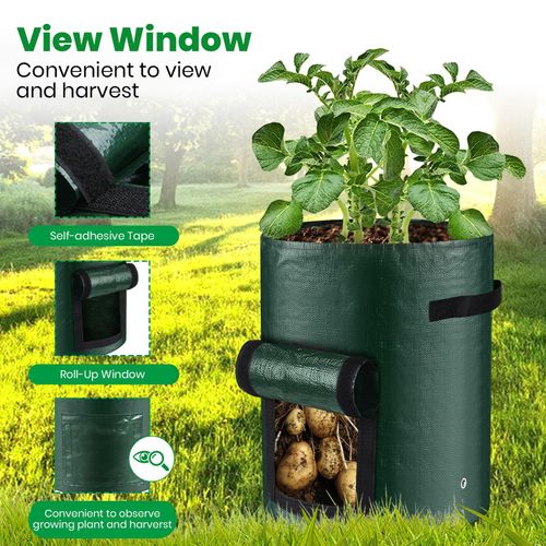 10 Gallon Potato Grow Bags with Harvest Window