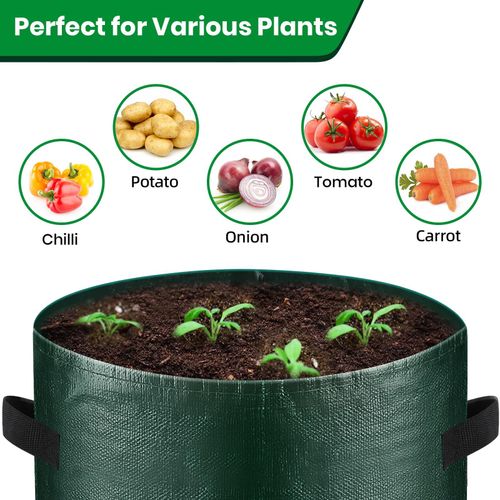 10 Gallon Potato Grow Bags with Harvest Window