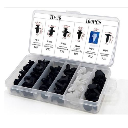 LAST DAY PROMOTION SAVE 49%🔥HE26 100pcs Universal Expansion Screw Clips Set