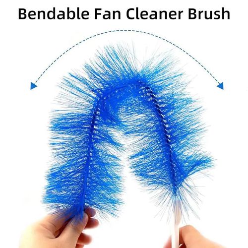 Bendable Microfiber Head,Reusable Dust Remover,Fan Cleaner Brush,Duster,Cleaner Brush