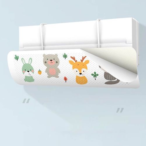 Air-conditioning draught excluder