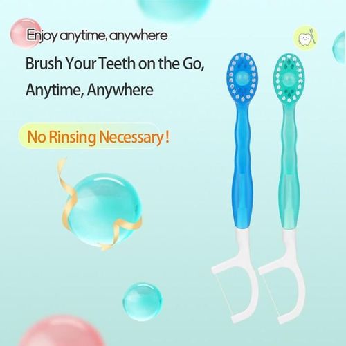 5-in-1 Toothbrush withToothpaste & Floss
