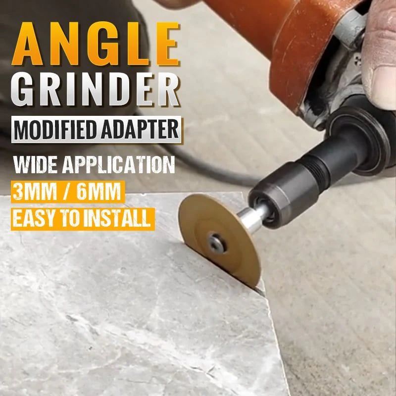 BIG DISCOUNT !! 💥Angle Grinder Modified Adapter (no angle grinder machine, only accessories)