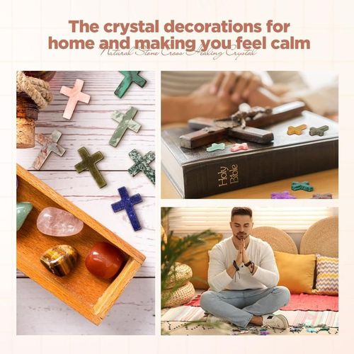 Easter Cross Crystal Stone