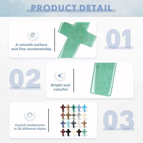 Easter Cross Crystal Stone