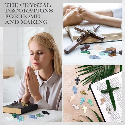 Easter Cross Crystal Stone