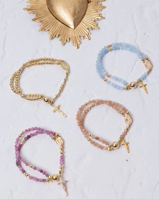 🔥 49% OFF - ✝️Handcrafted Rosary Bracelets📿