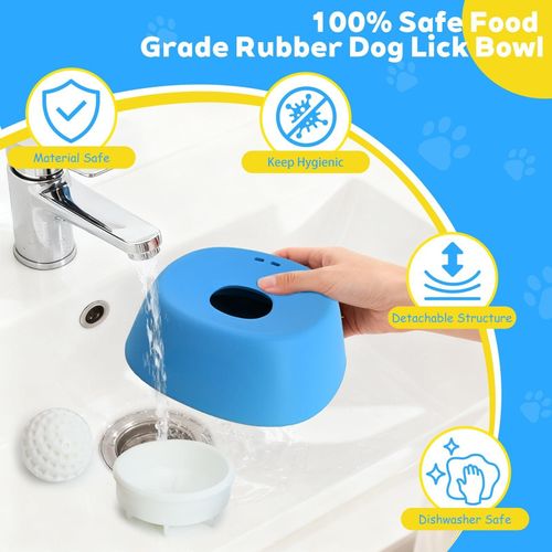 No-Spill Lick Bowl
