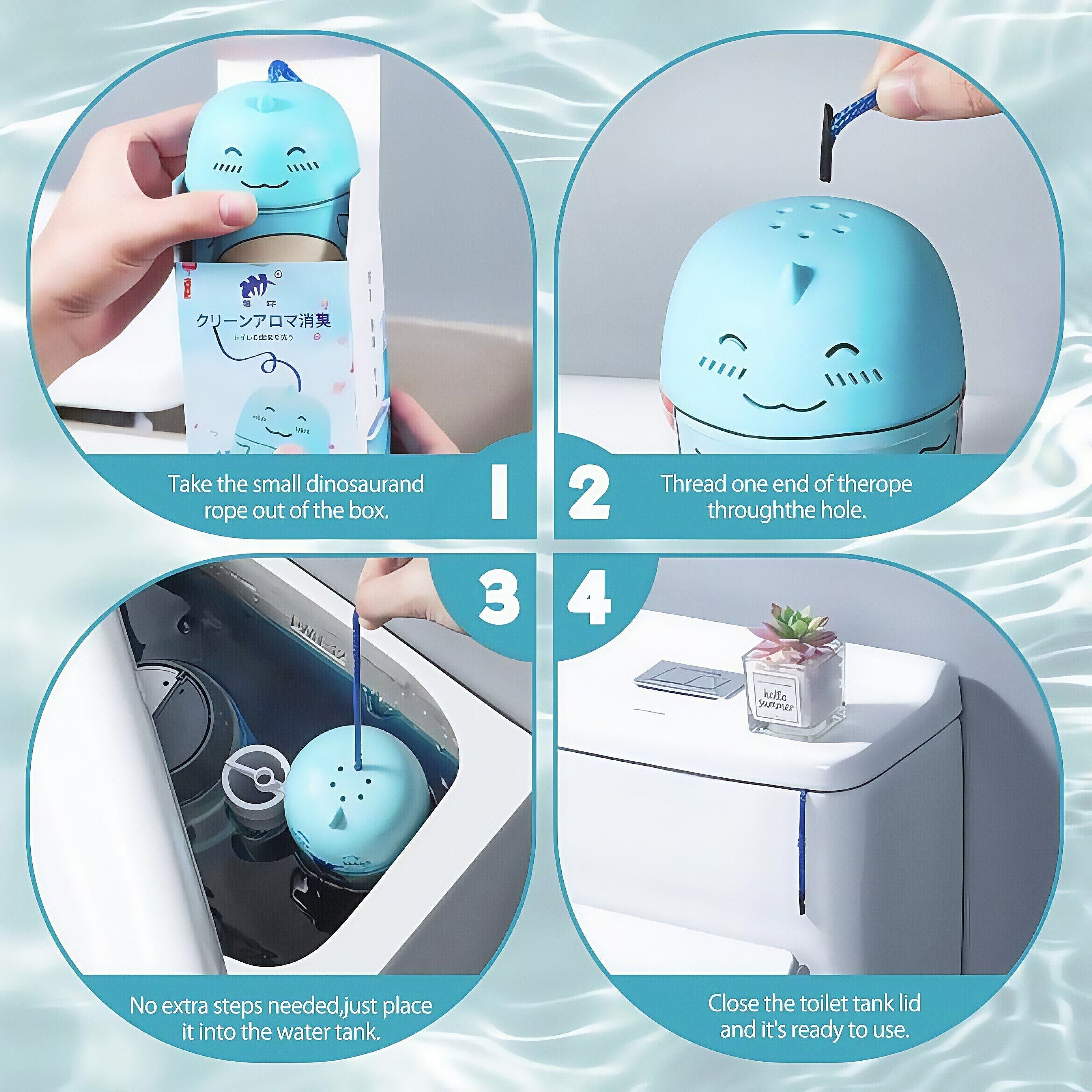 49% OFF🔥Toilet Cleaner & Toilet Deodorizer Wonder