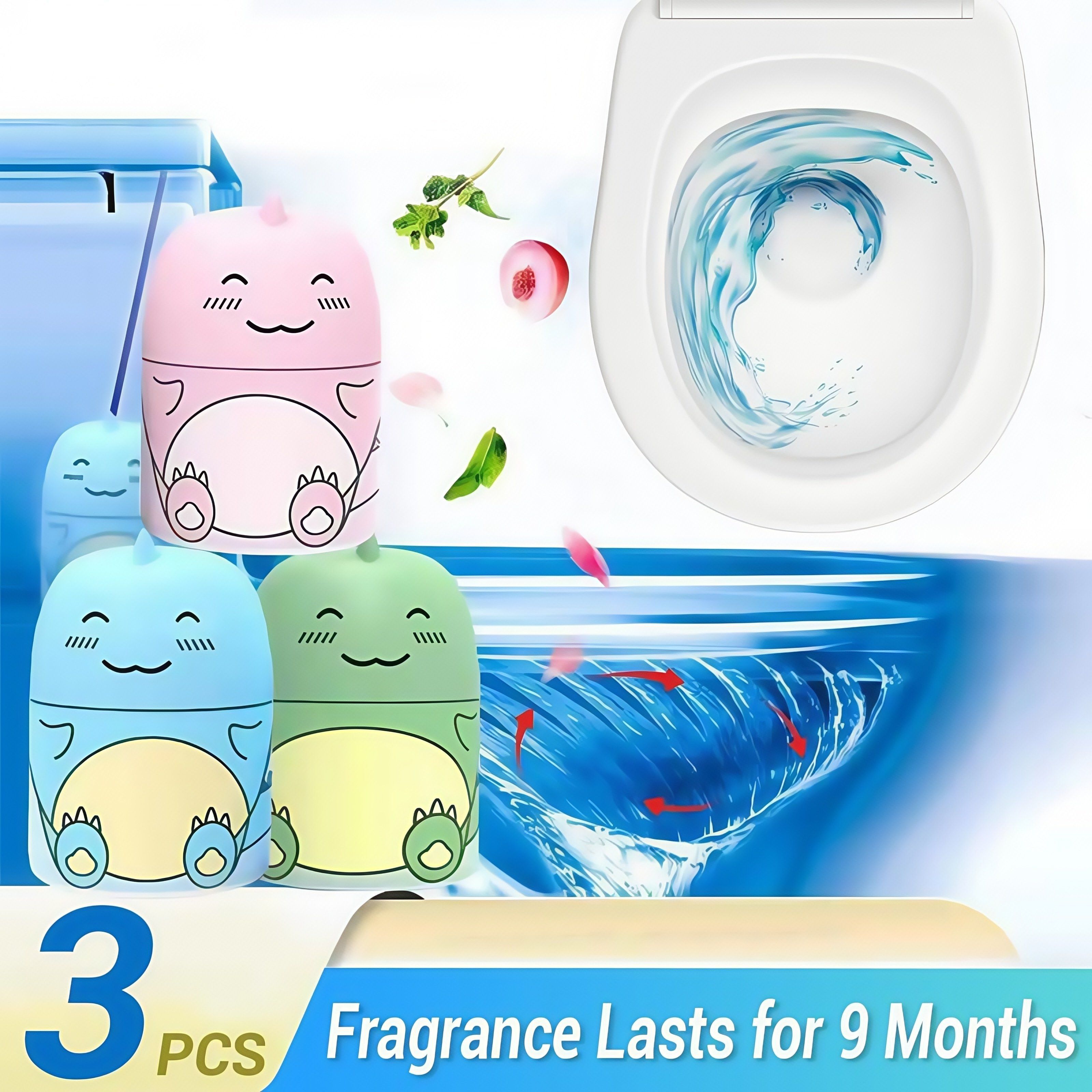 49% OFF🔥Toilet Cleaner & Toilet Deodorizer Wonder