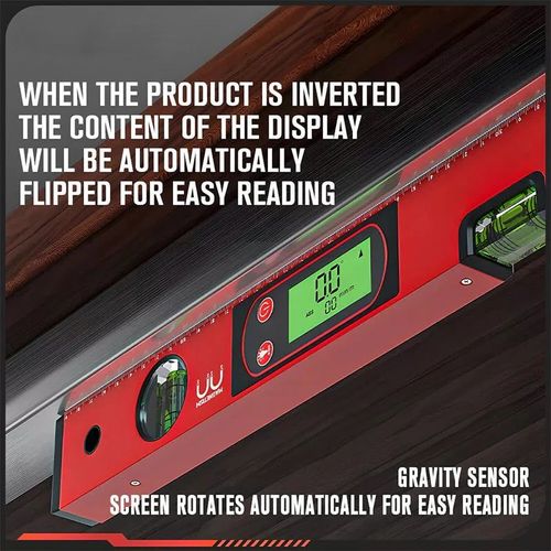 Multi-Function High Precision Magnetic Level with LCD Digital Display