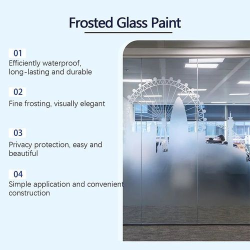 🔥Anti-Peep Glass Frosted Paint