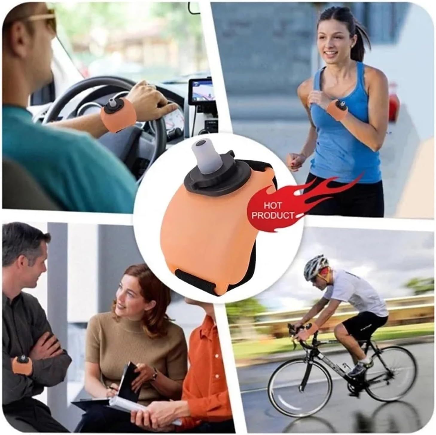 BUY 1 GET 2 !!! Outdoor Running Wrist Water Bottle