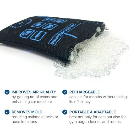 🌬️🌬️ Reusable Dehumidifier Bag with Color Indicator