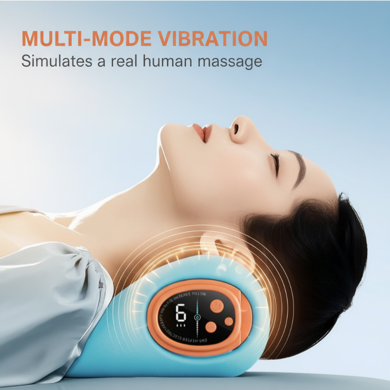 📢📢60% OFF !! ⏰Neck Massager Pillow with Heat