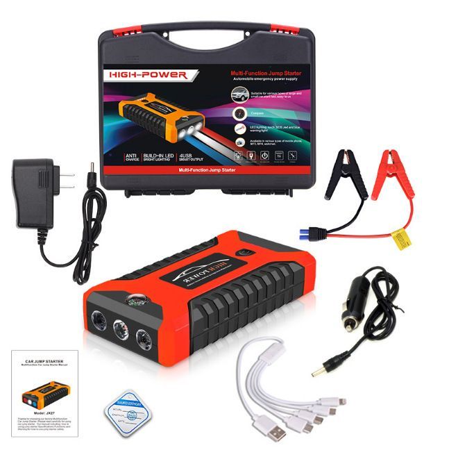 🔥Jump Starter 300A Peak Jump Starter Battery Pack