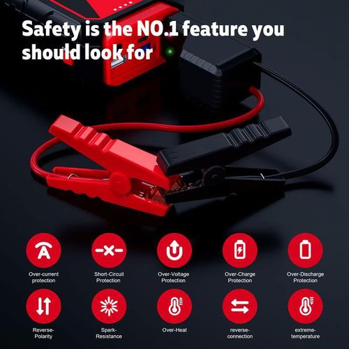 300A Peak Jump Starter Battery Pack