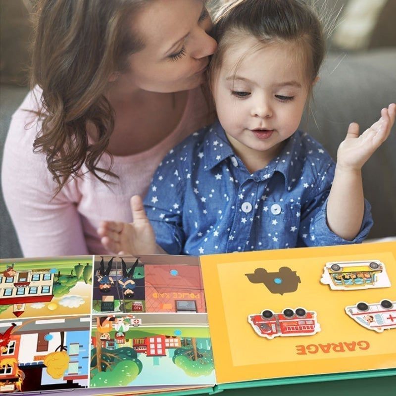 🎁🔥Keep Your Kids Away From Electronics - Early Education Enlightenment Quiet Sticker Toy