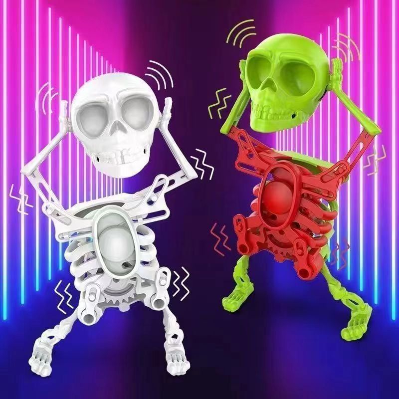 DIY Dancing Skeleton - 3D printed decompression toys