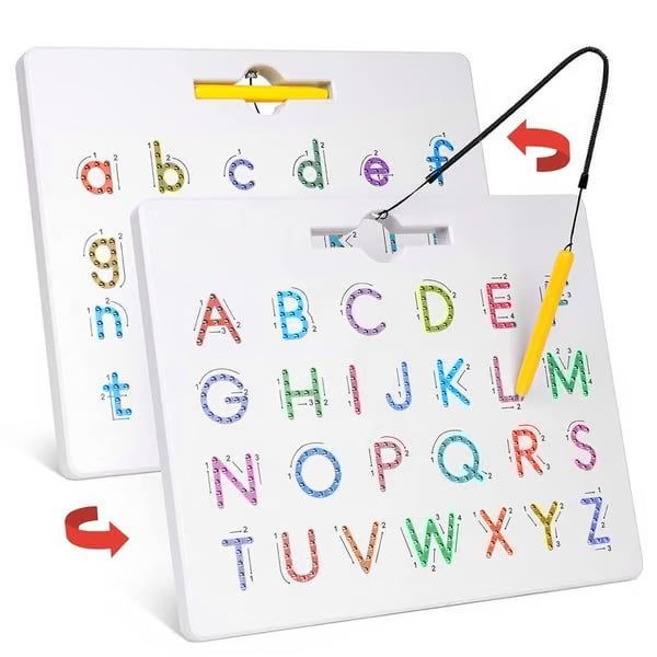 Double Sided Magnetic Letters Board