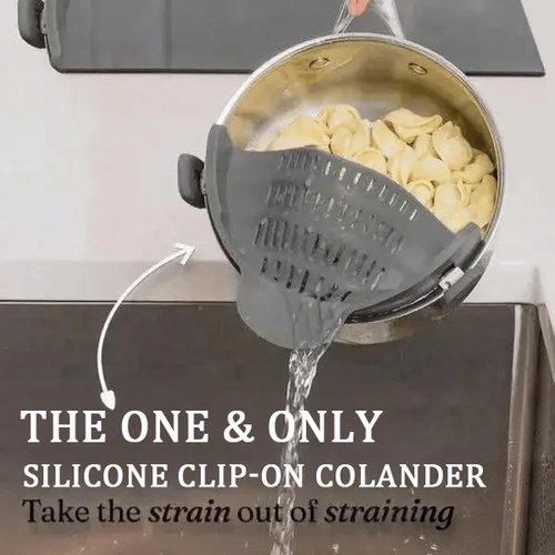Silicone Clip-On Colander