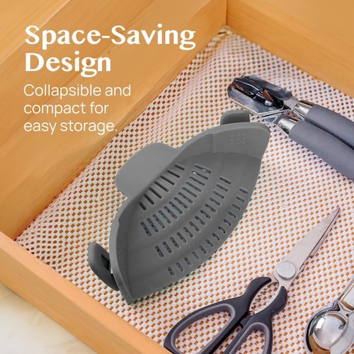 Silicone Clip-On Colander