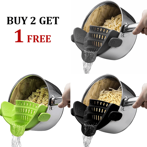 Silicone Clip-On Colander