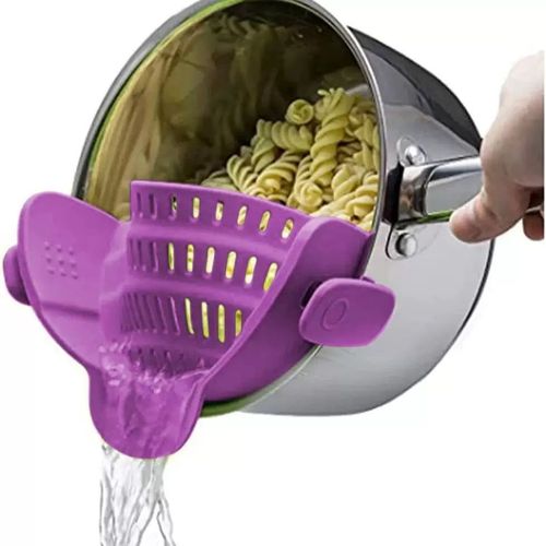 Silicone Clip-On Colander