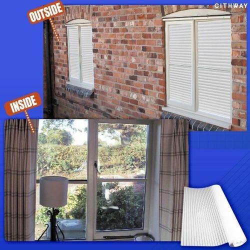 Imitation Blinds Privacy Window Cover