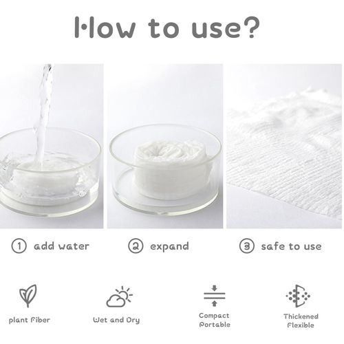 Compressed Bath Towel