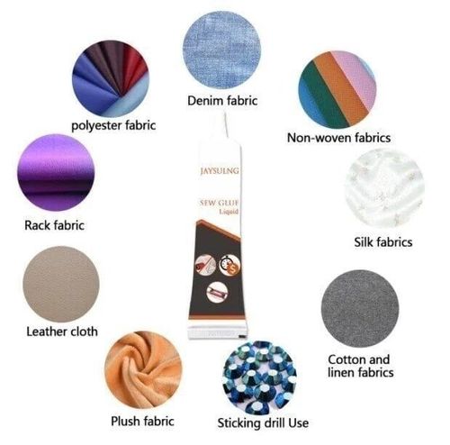 Cloth Repair Sew Glue