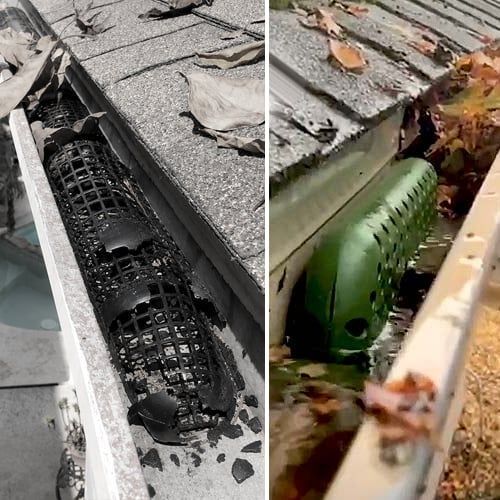 Roof Gutter Anti