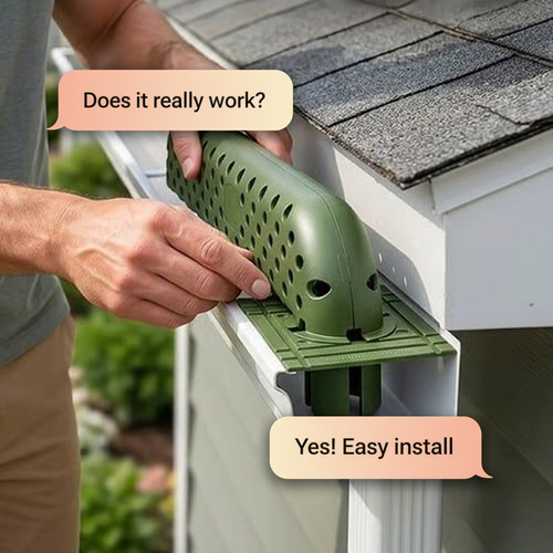 Roof Gutter Anti