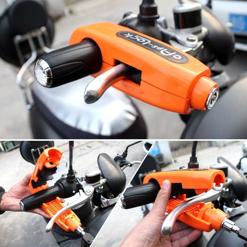 Effective Motorcycle Grip Lock Security