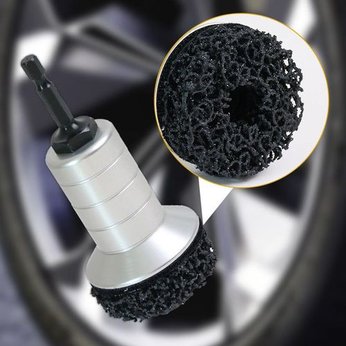 Rust Removal & Maintenance Tool Kit for Automotive Wheel (with 5 Polishing Pads)