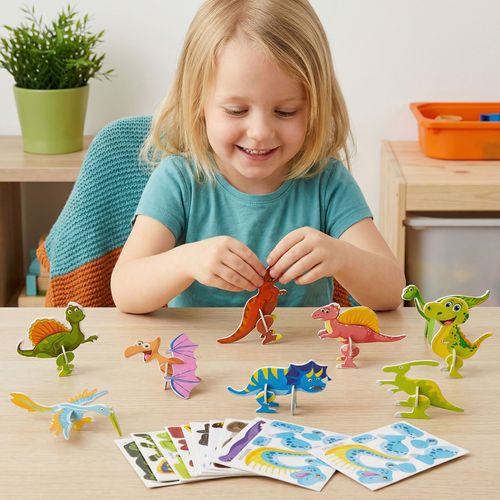 Educational 3D Cartoon Puzzle