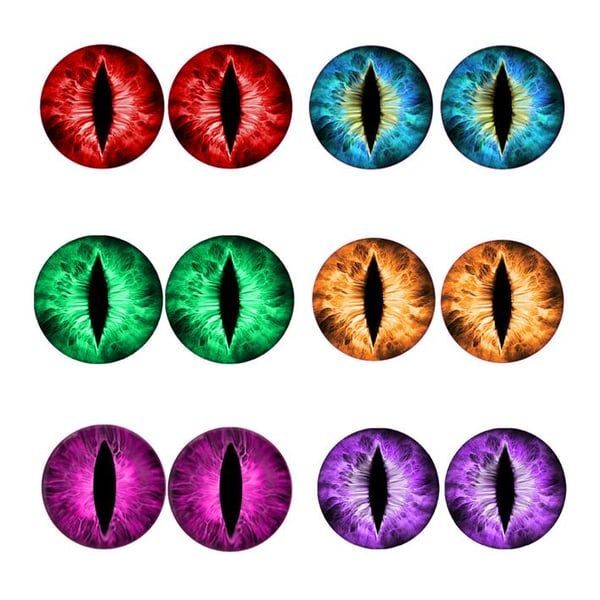 BUY 1 GET 5 !!! Beast Eyes Headlight Decals (GET 5 colors:Blue+Green+Purple+Red+Orange)
