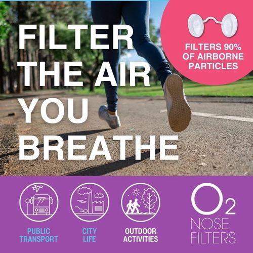 Dustproof Nasal Mask Filter - BreathePads Medium Size