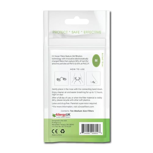 Dustproof Nasal Mask Filter - BreathePads Medium Size