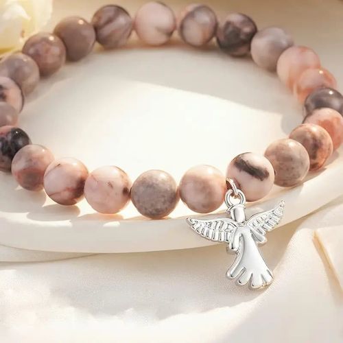Angel Wings Healing Crystal Bracelet