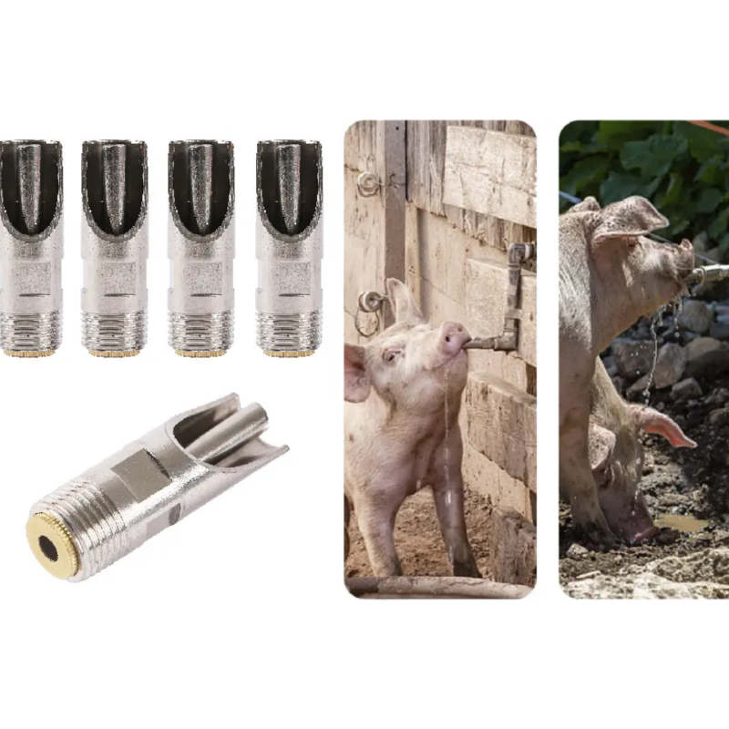 BUY 1 GET 3 !!! Stainless Steel Automatic Nipple Water Drinker for Pigs