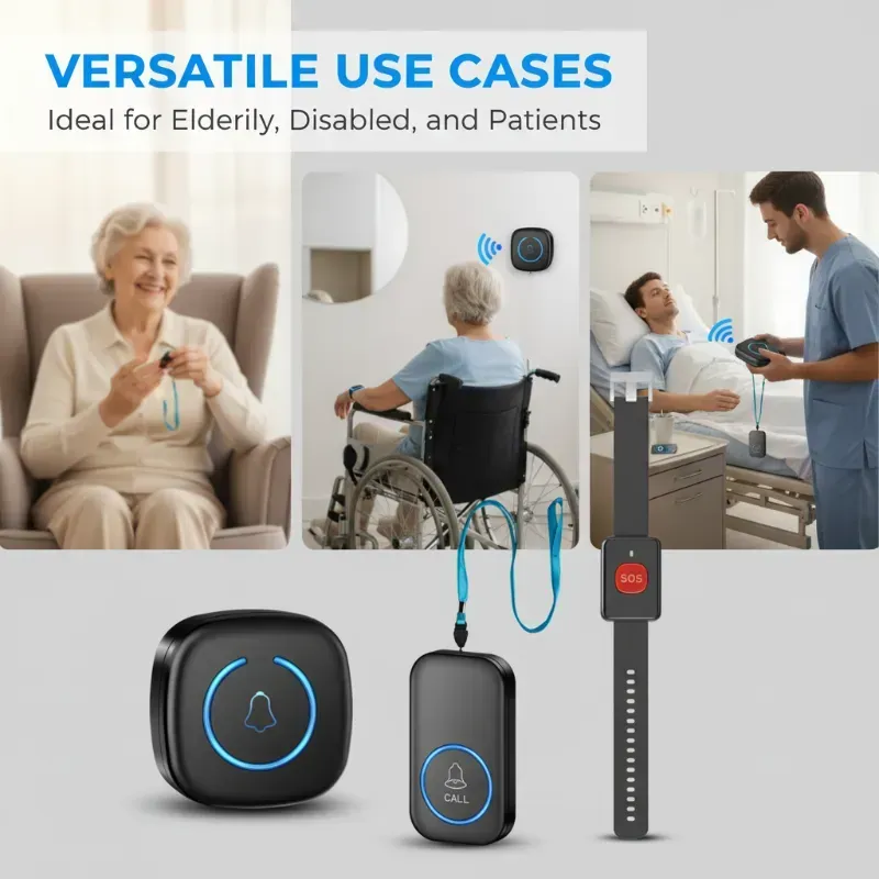 Wireless Elderly Care Pager