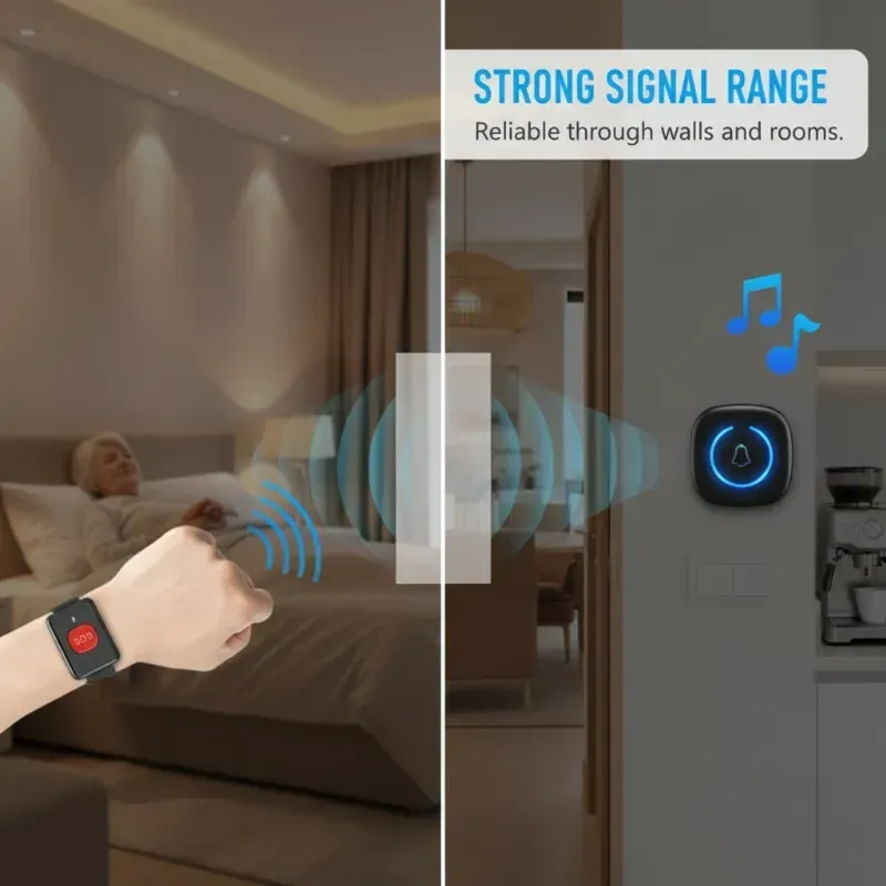 Wireless Elderly Care Pager