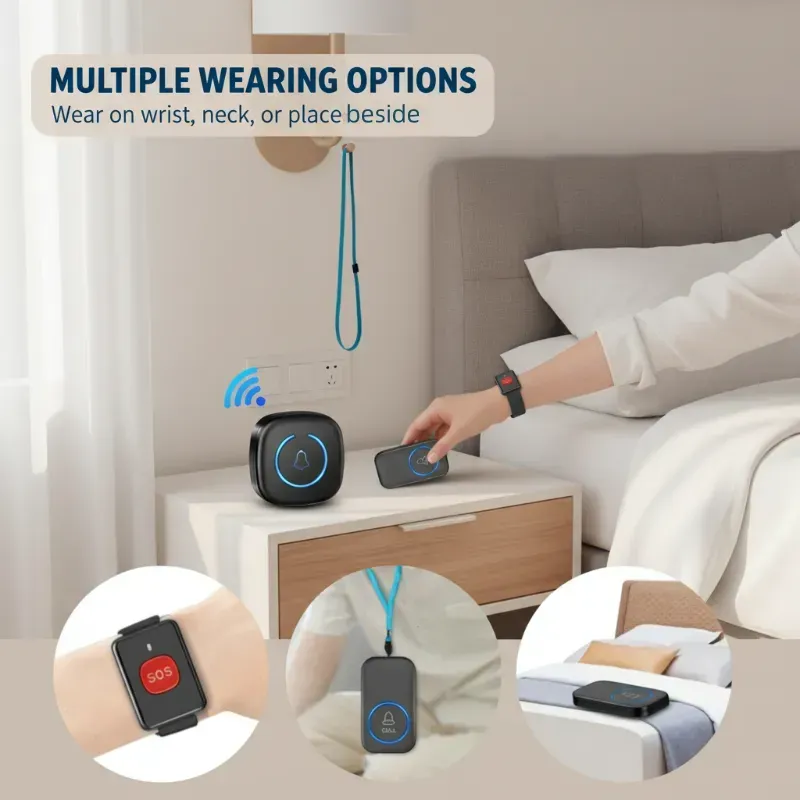 Wireless Elderly Care Pager