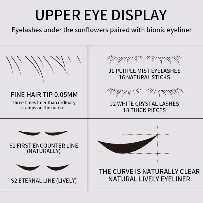 3-in-1 Eye Makeup Stamp Box