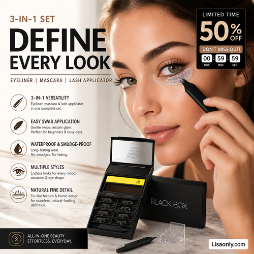 3-in-1 Eye Makeup Stamp Box
